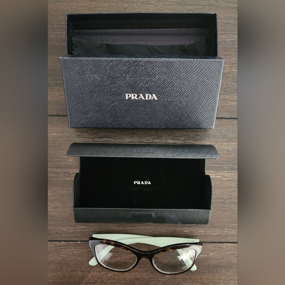 Prada Eyeglasses Brn/Jade